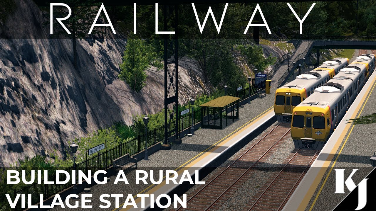 Building a Rural Village Station in Cities: Skylines | RAILWAY | Episode 04