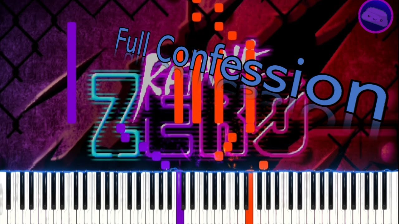Full Confession - Katana Zero! (piano tutorial)