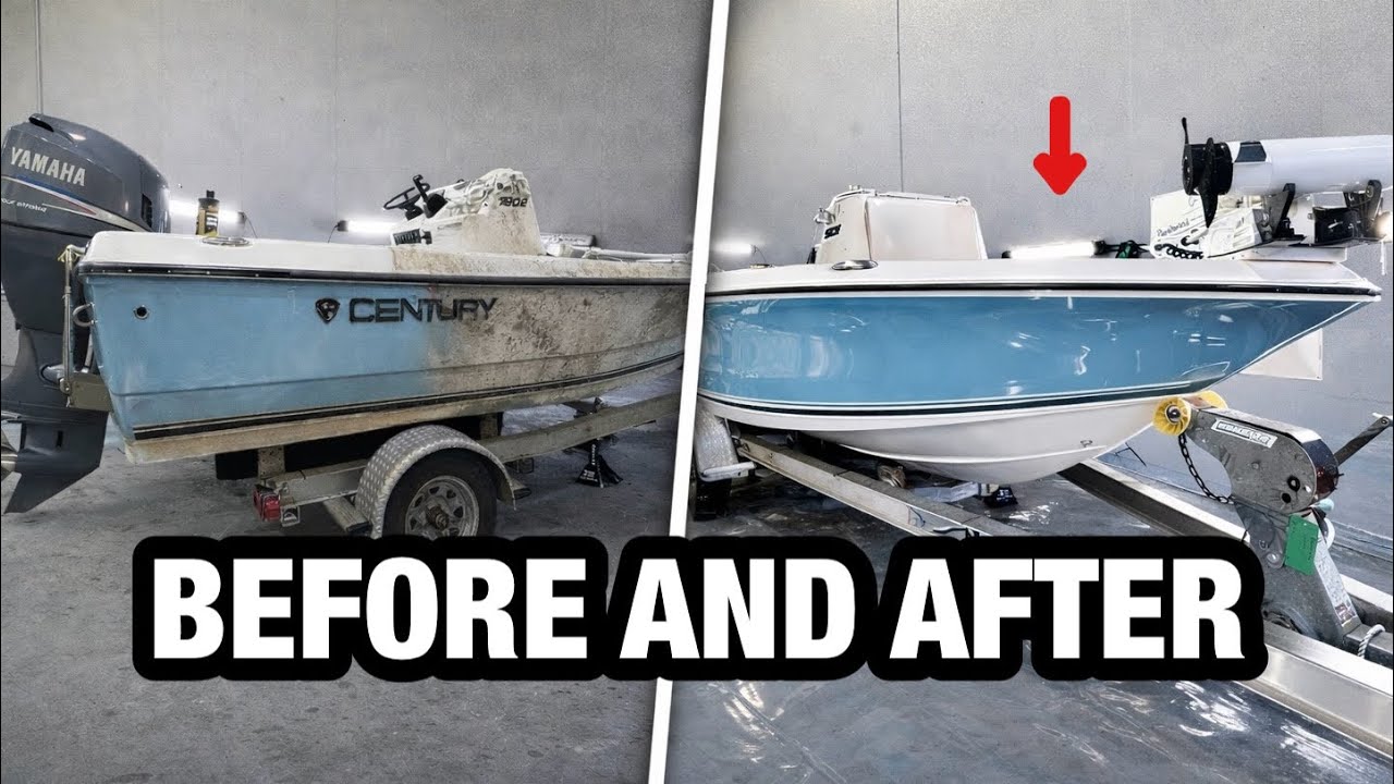 INSANE TRANSFORMATION (project boat makeover part 2)
