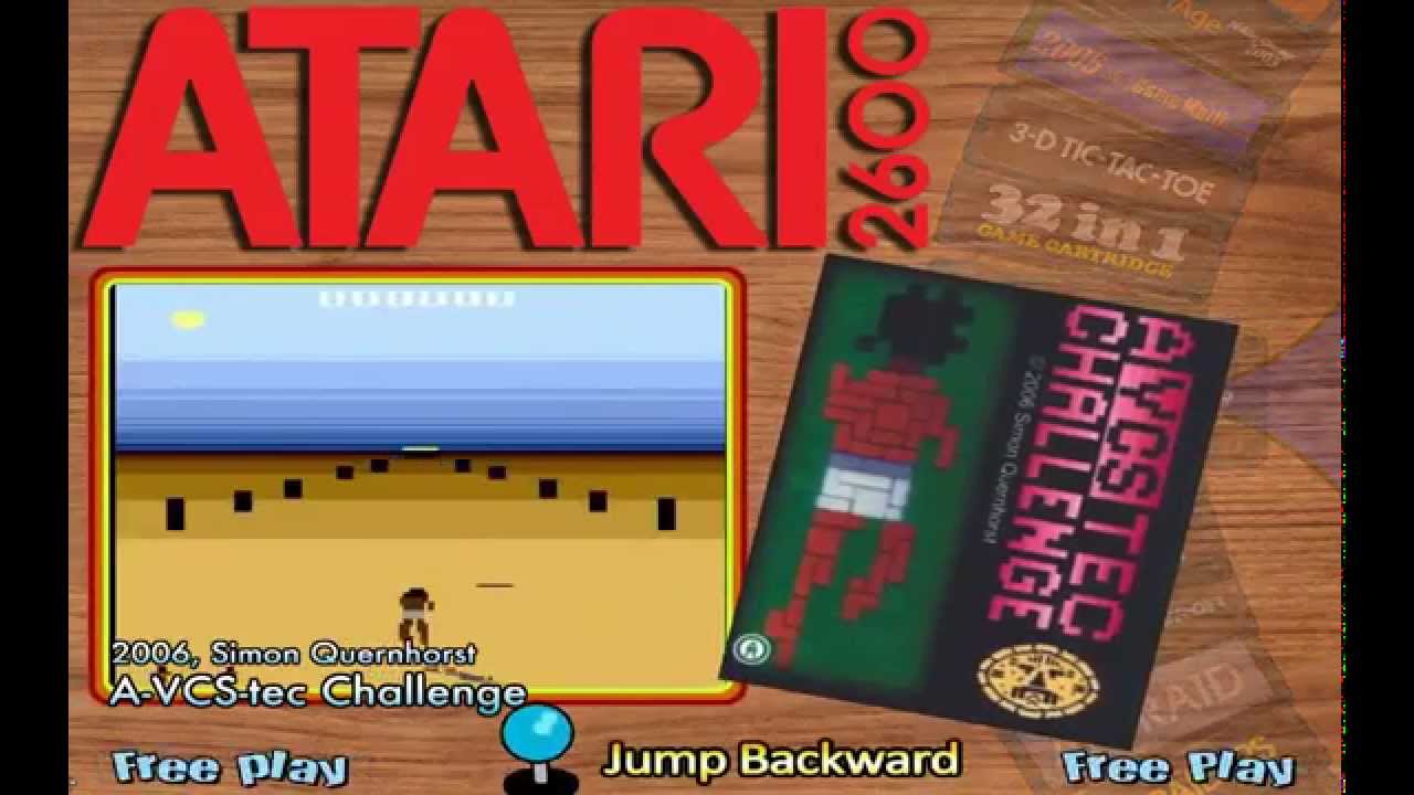 Atari 2600 HYPERSPIN DESCARGA COMPLETO (MEGA)