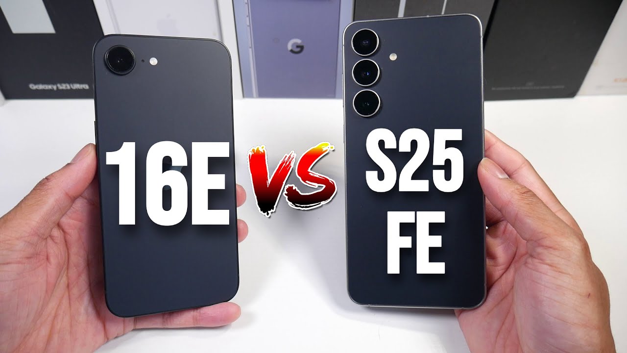 Samsung Galaxy S25 FE VS iPhone 16e In 2026 - (Speed Test, Cameras, Speakers & PUBG)