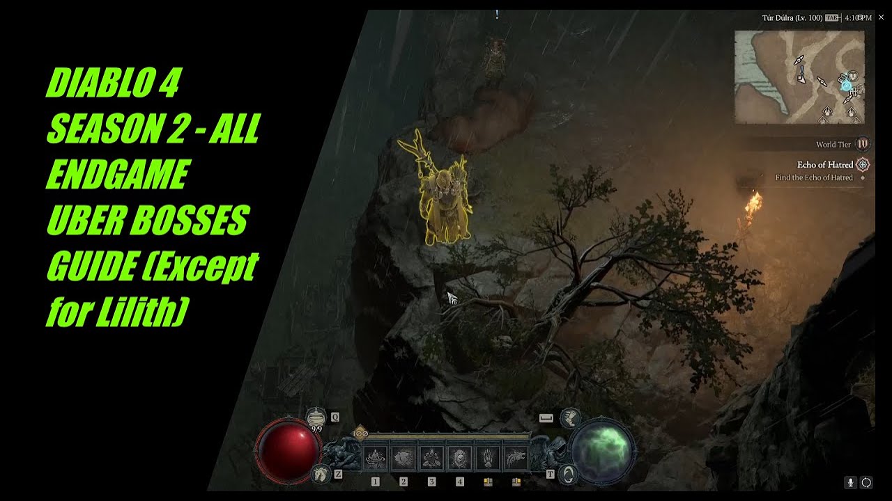 All Endgame Uber Bosses Guide - Diablo 4 SE02 - Zir, Duriel, Varshan, Grigoire, The Beast in The Ice