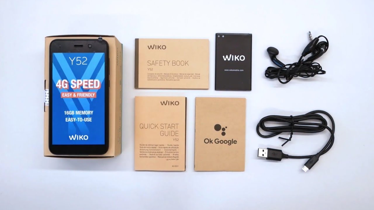 Wiko Y52 | Budget Smartphone 2022 Official Unboxing & Hands-on Video !!