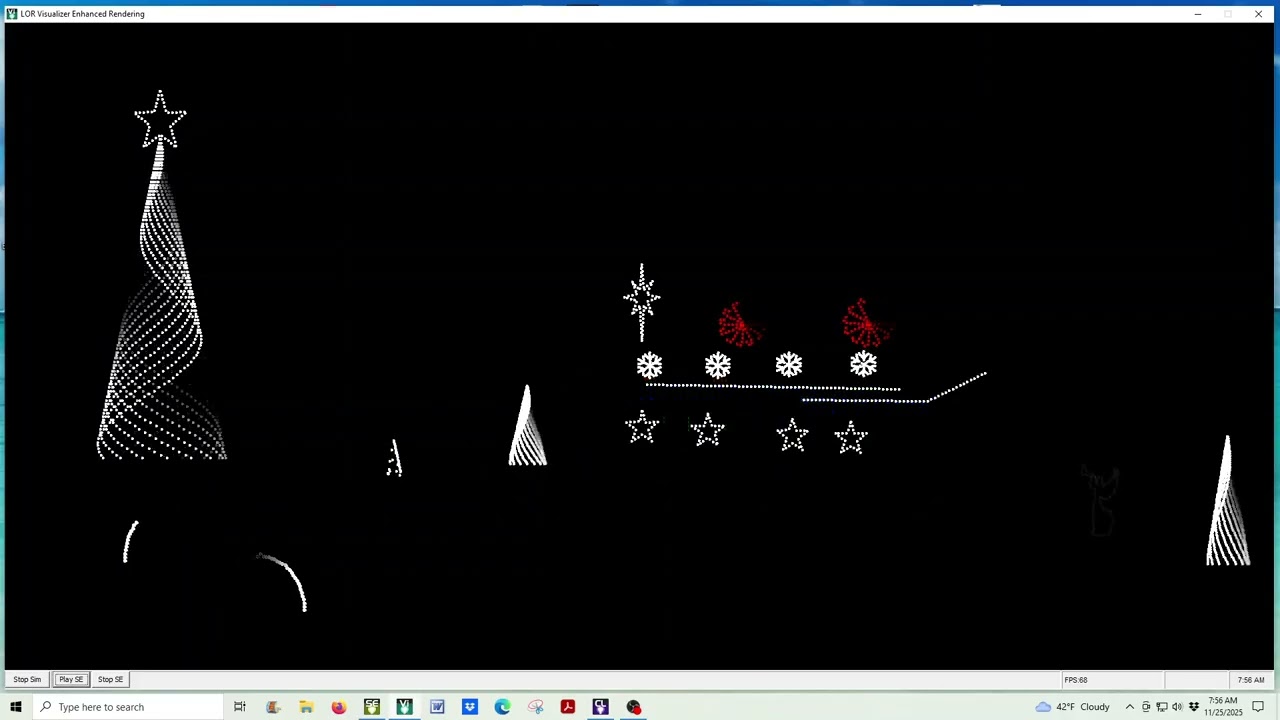Oh What a Glorious Night by Sidewalk Prophets. TBS Musical Christmas Light Display 2025 Visual file