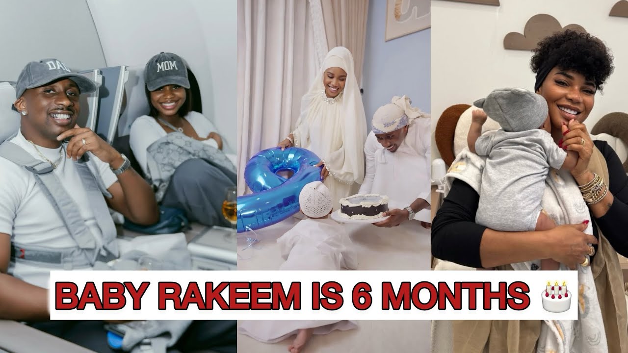 Priscilla Ojo & Juma Jux Celebrates Baby Rakeem at 6 Months