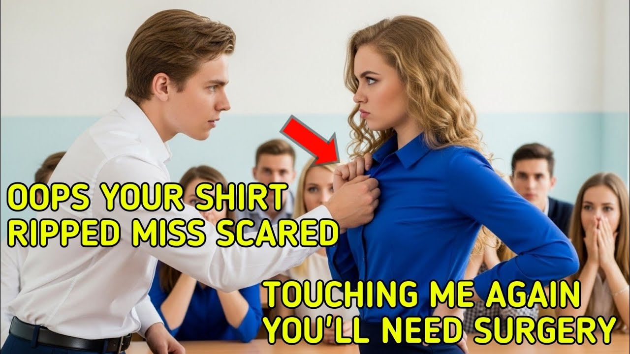 Bullies RIPPED the New Teacher’s Shirt in Class — Her Judo Throw Left Them on the Floor