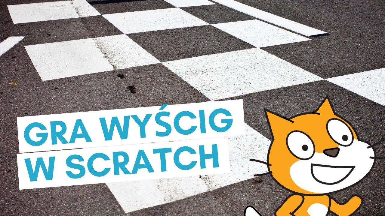 Jak zrobić grę WYŚCIG w Scratch? 🏍 Podstawy programowania dla dzieci