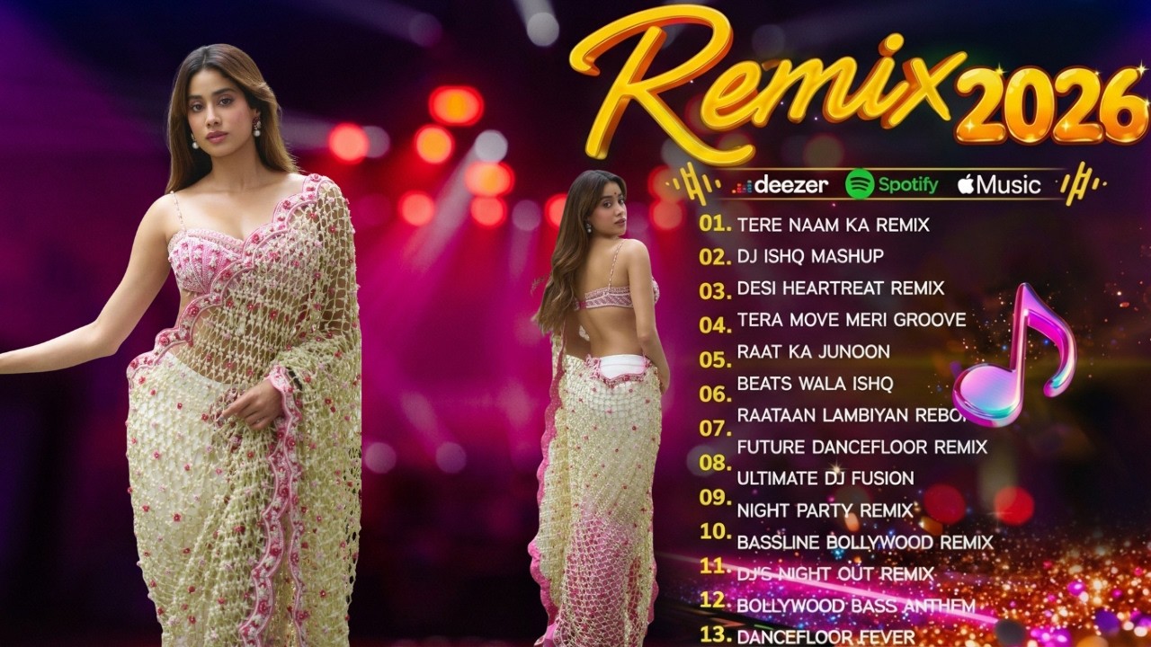 Bollywood Dancer Mix 2026 – Latest Hindi Remixes | Nonstop DJ Dance Party Hits🔥
