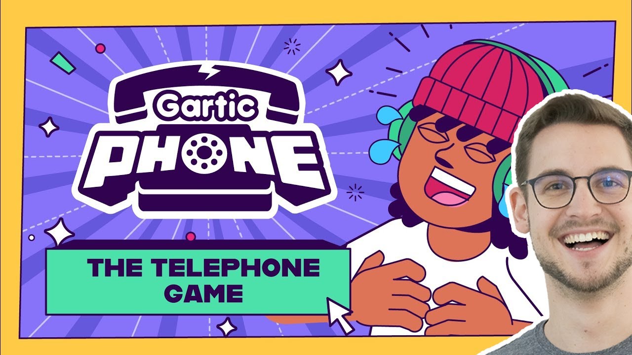 Stille Post in Gartic Phone mit Sep und co