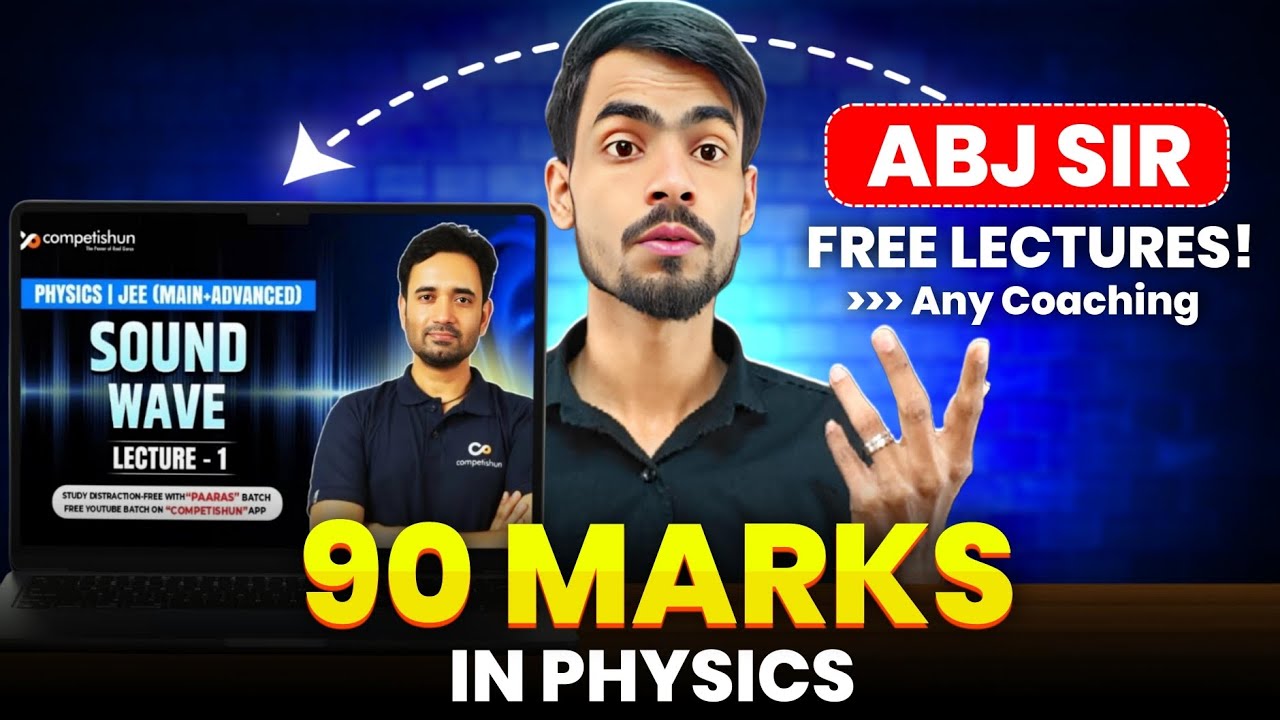 How I Scored 90 Marks in Physics Using ABJ Sir Free Lectures | Full Strategy!!
