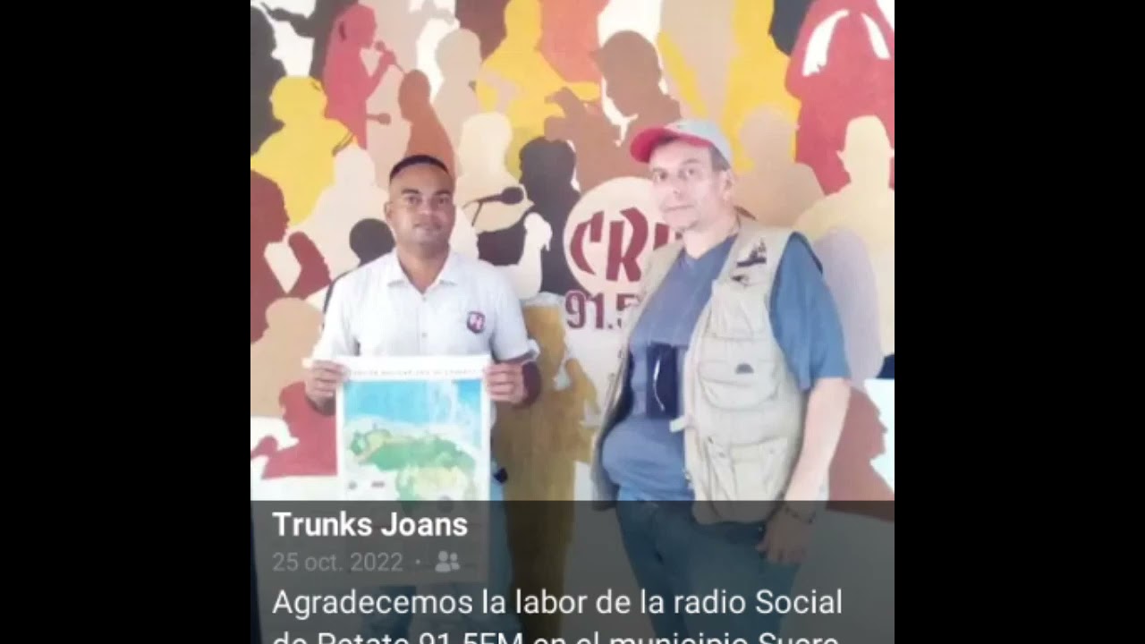 Entrevista en CRP 91.5FM La radio Social de Petare 25-10-22
