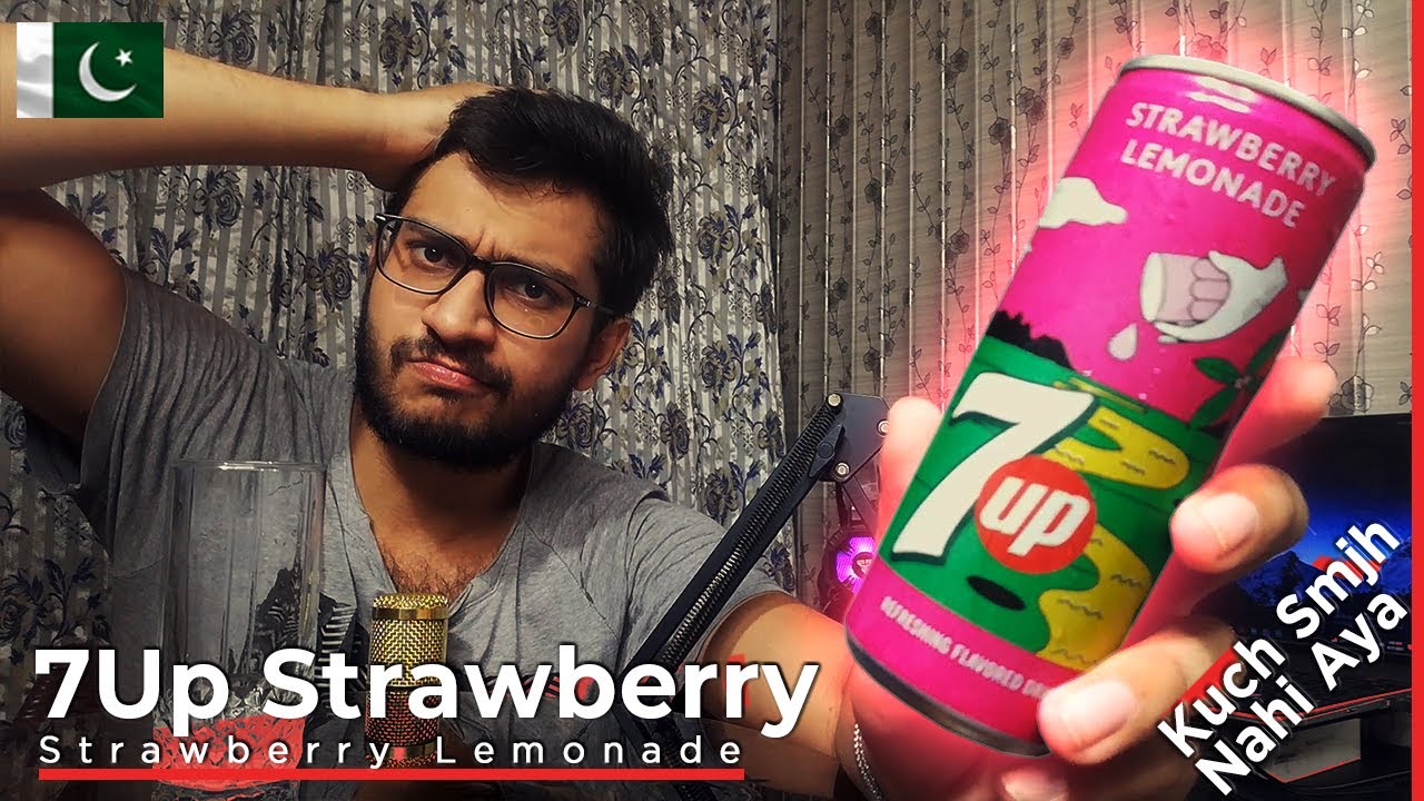 7Up Strawberry Lemonade Summer Energy Drink | Sprite Vs 7Up | Pakistan & India