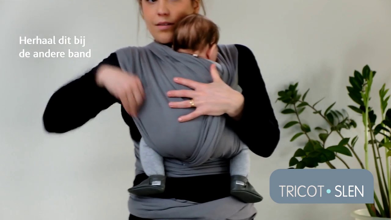 Babylonia Tricot Slen Draagdoek Knopen | MamaLoes