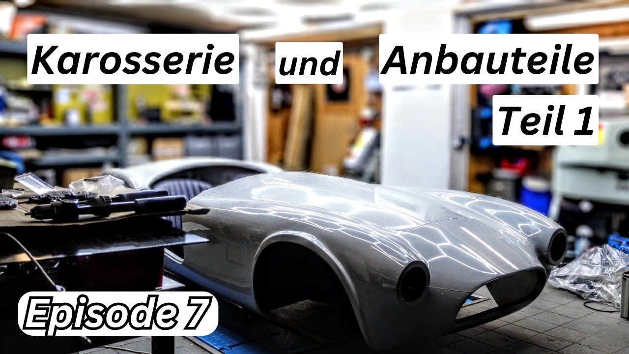 AC Cobra GFK Karosserie vorbereiten zum lackieren | Hawk 289 Projekt