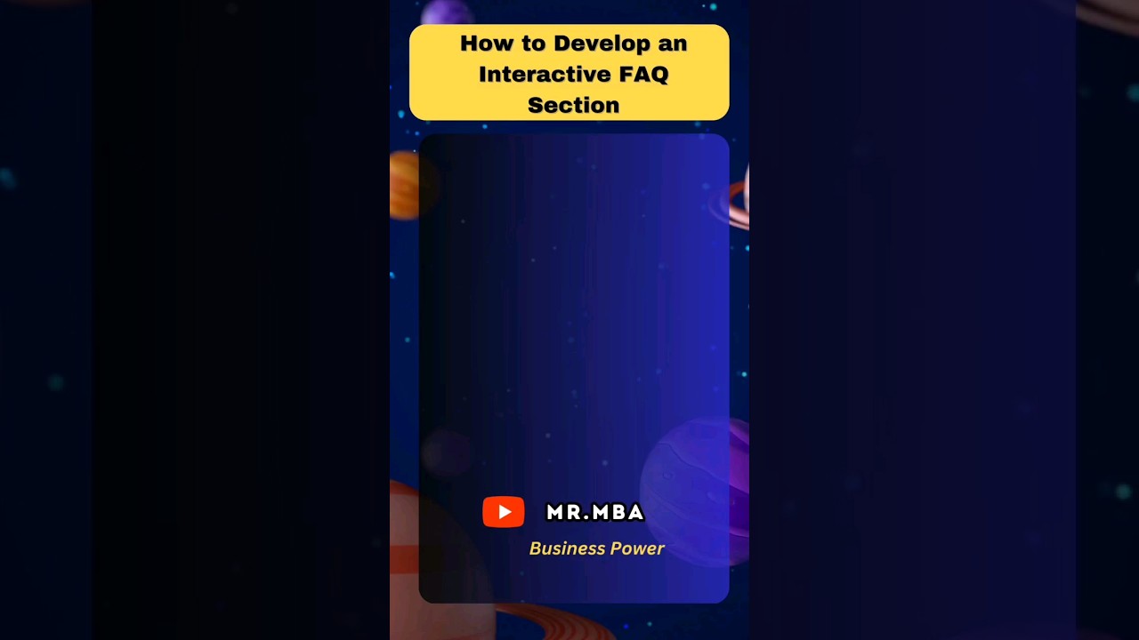 How to Develop an Interactive FAQ Section #shortsfeed #english #mindfulwork #businessideas #shorts