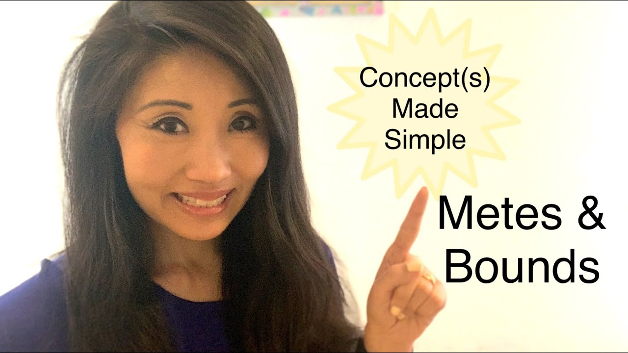 Real Estate Exam Prep 📚 Metes and Bounds 📚