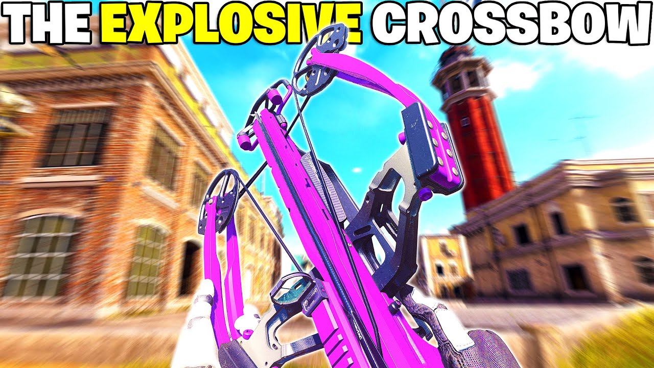 The *1 SHOT* EXPLOSIVE CROSSBOW in Warzone 4! 🤯 (Rebirth Island)