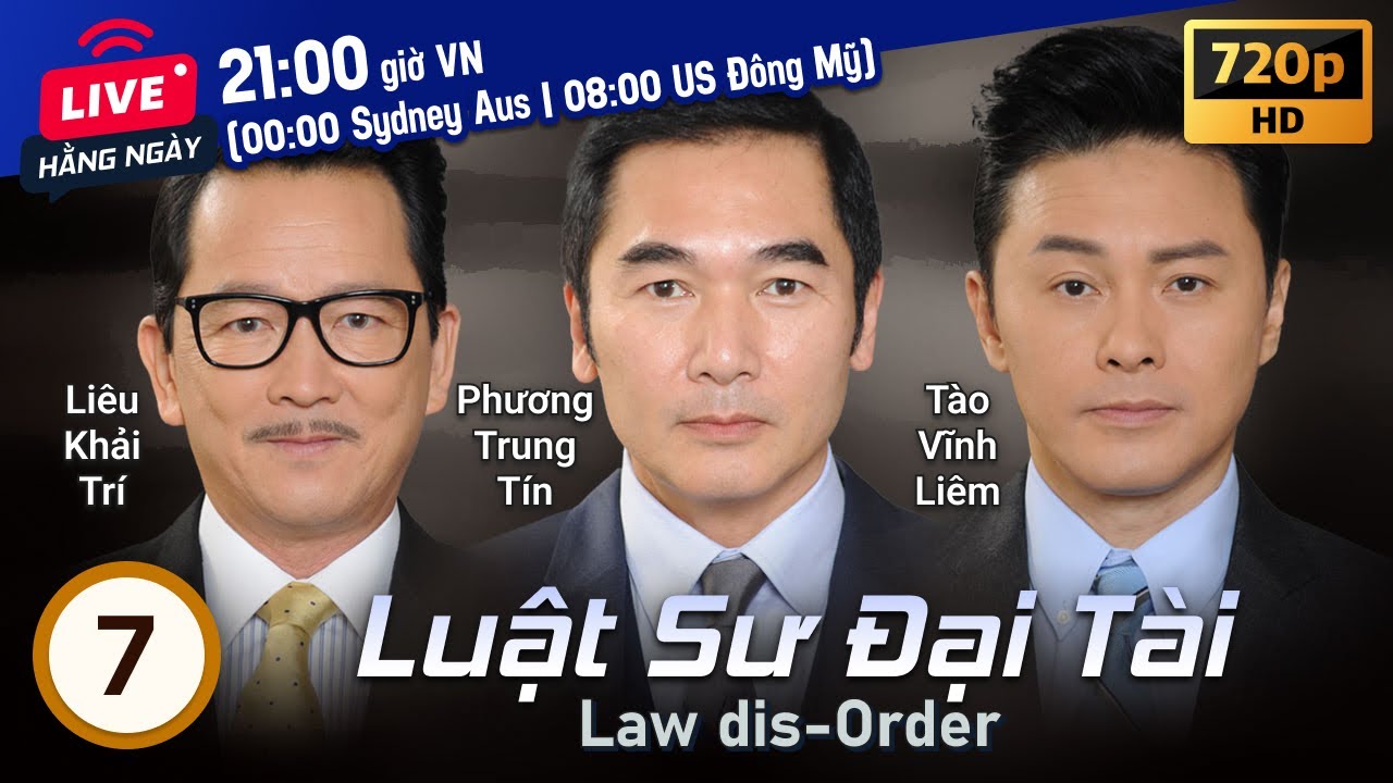 TVB Luật Sư Đại Tài tập 7/28 | tiếng Việt | Phương Trung Tín, Liêu Khải Trí | TVB 2016