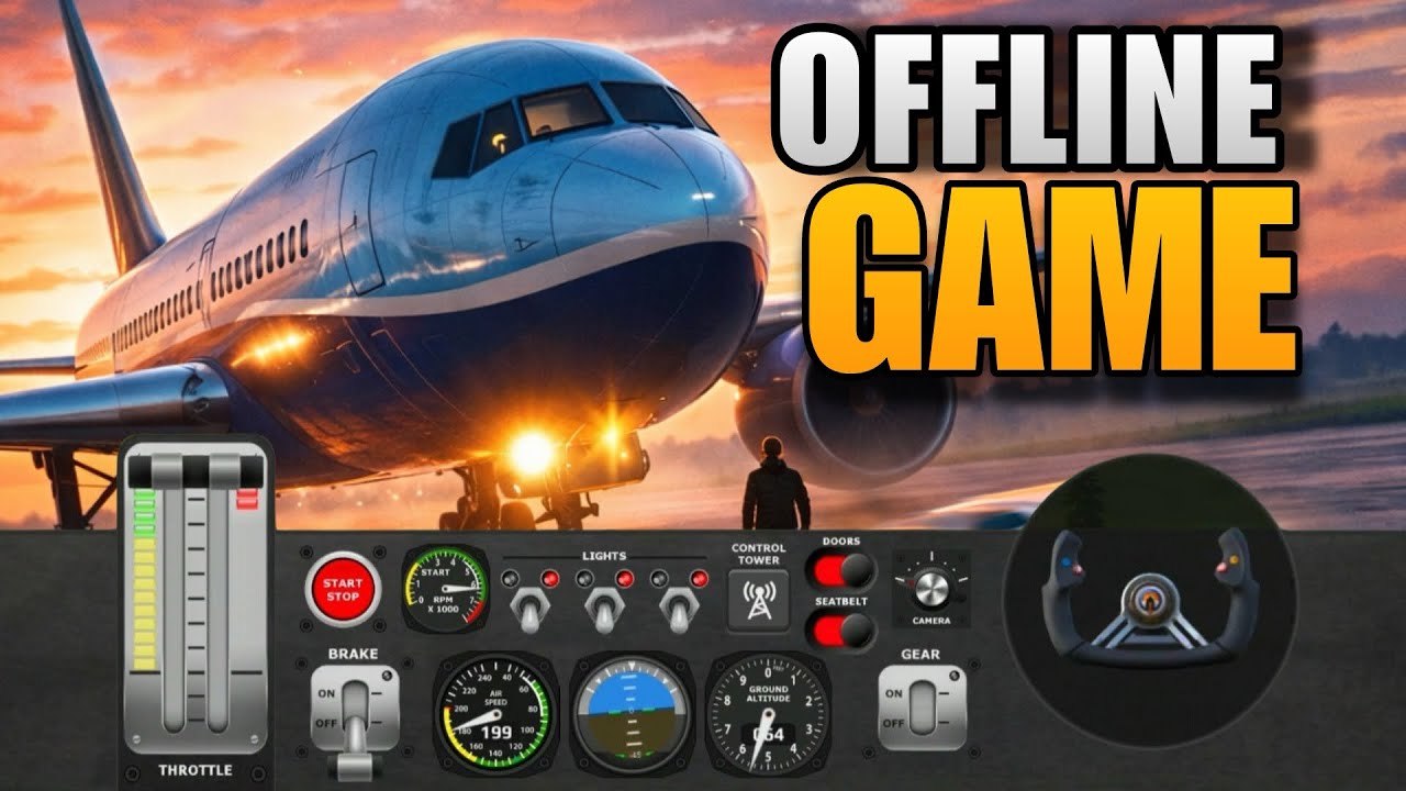 Airplane Flight Pilot Simulator – Exciting Flight Adventure ✈️ | Part 3