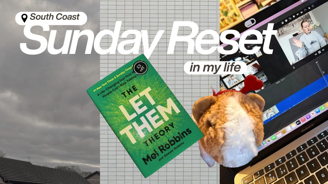Sunday Reset Vlog | Tidy With Me, Goal Setting & a Relaxing Bath