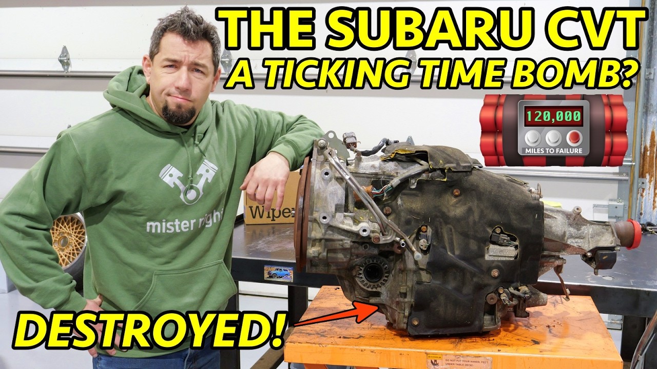 Tearing Down Another JUNK Subaru Outback TR580 CVT With CATASTROPHIC Failure. How Does This Happen?