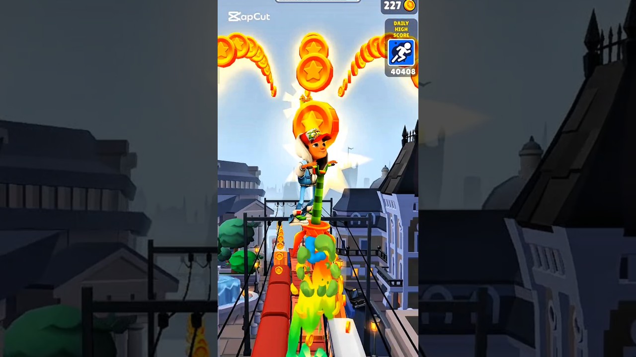 Безумный геймплей Subway Surfers 🔥 #игры #subwaysurfers #shorts29