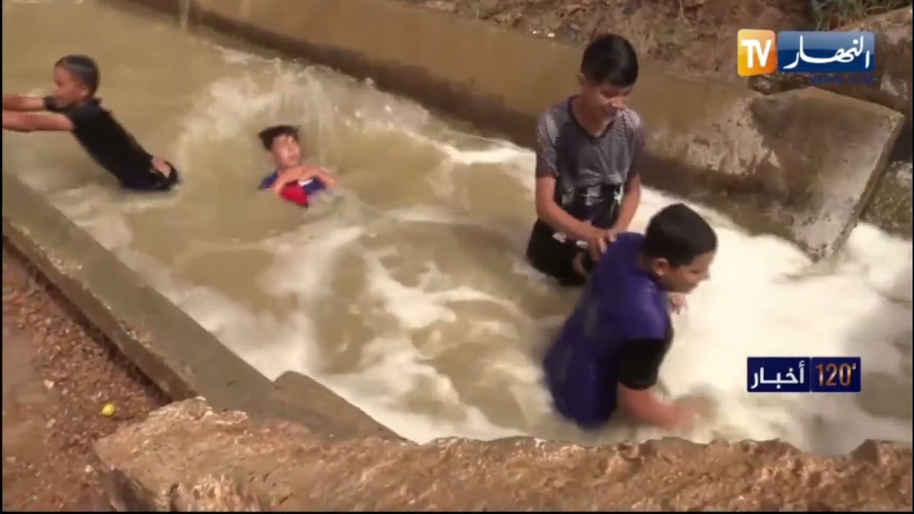 غليزان : قنوات السقي الفلاحي تتحول إلى مسابح تهدد حياة مرتاديها