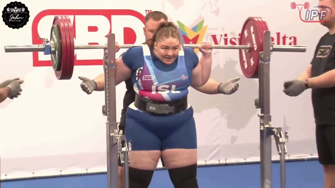 Hanna Sigurjonsdottir - 11th Place 490kg Total - 84+kg Class 2024 IPF Women's Classic