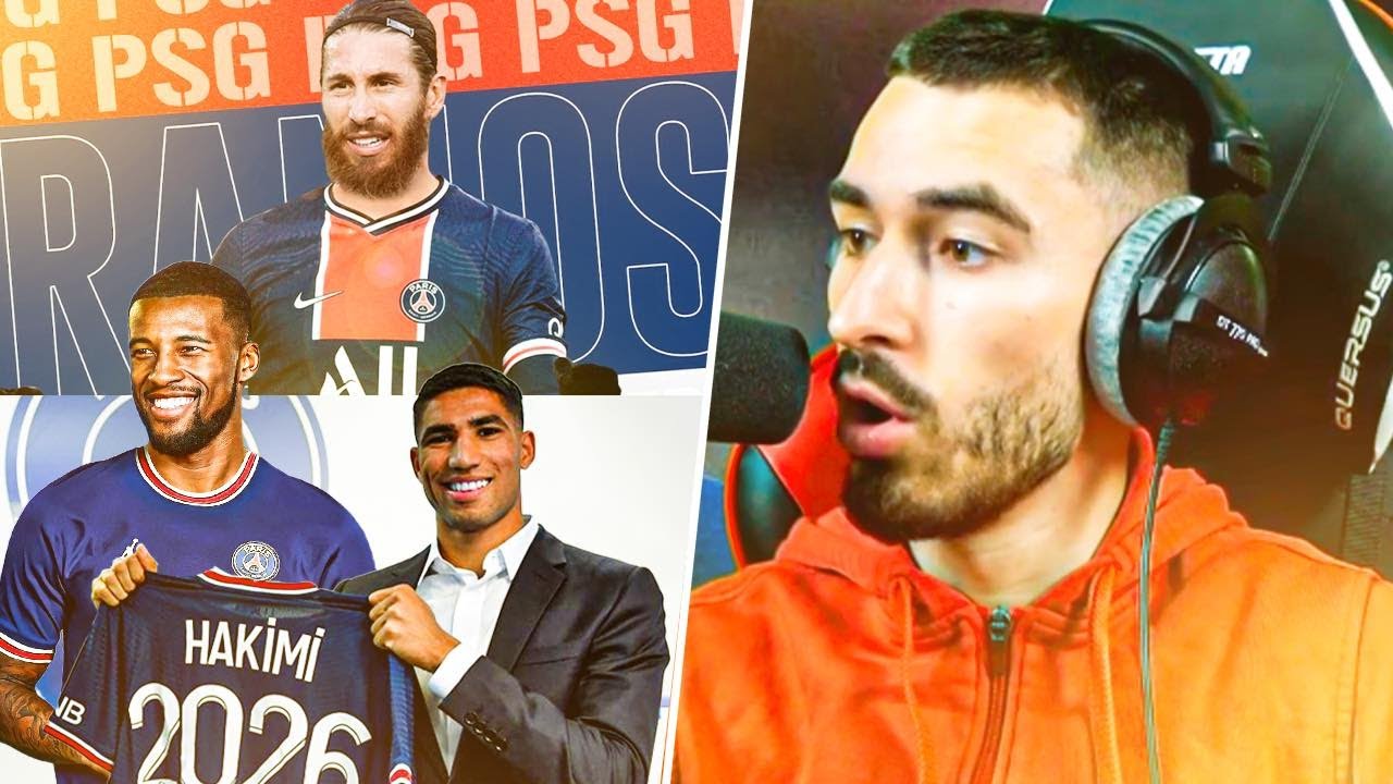 SERGIO RAMOS SIGNE AU PSG !!!