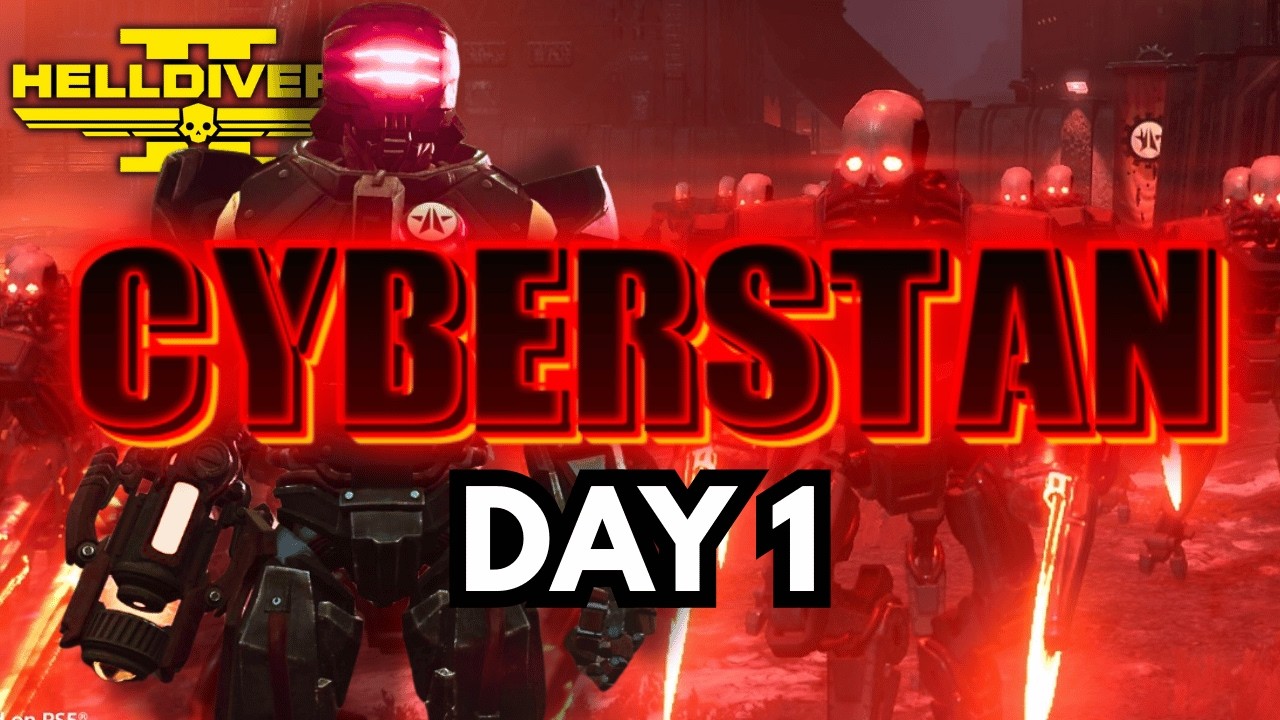 My first hour on Cyberstan! | Solo Diving in Helldivers 2