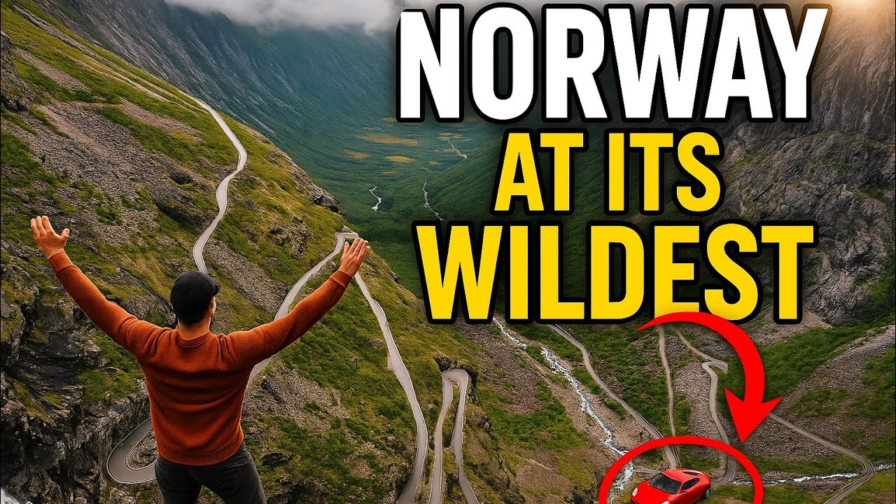 Trollstigen - The MOST curvy mountainpass in Norway 🤩