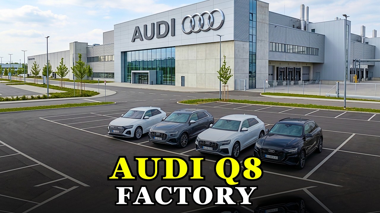 Inside the Billion $ Audi Q8 Factory | From Raw Steel to Luxury SUV (Full Process)