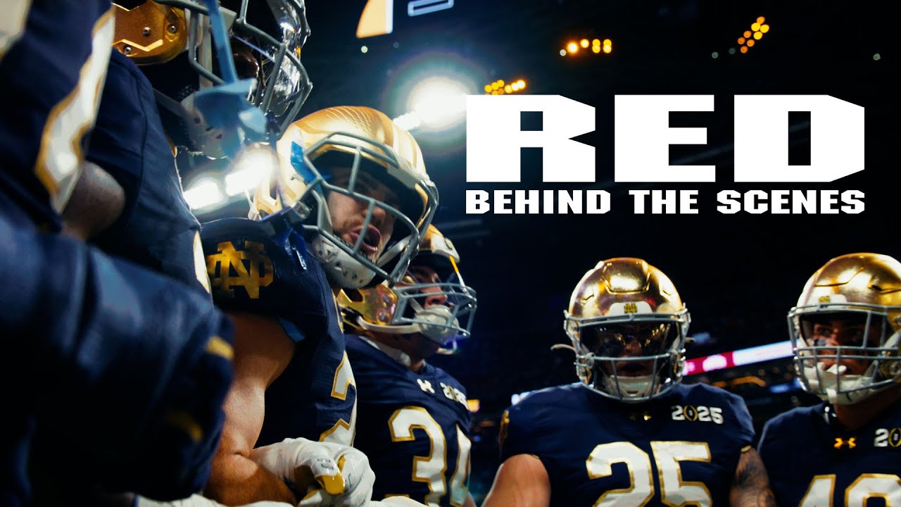 RED BTS | Two Circles and College Football's Biggest Stage | 4K
