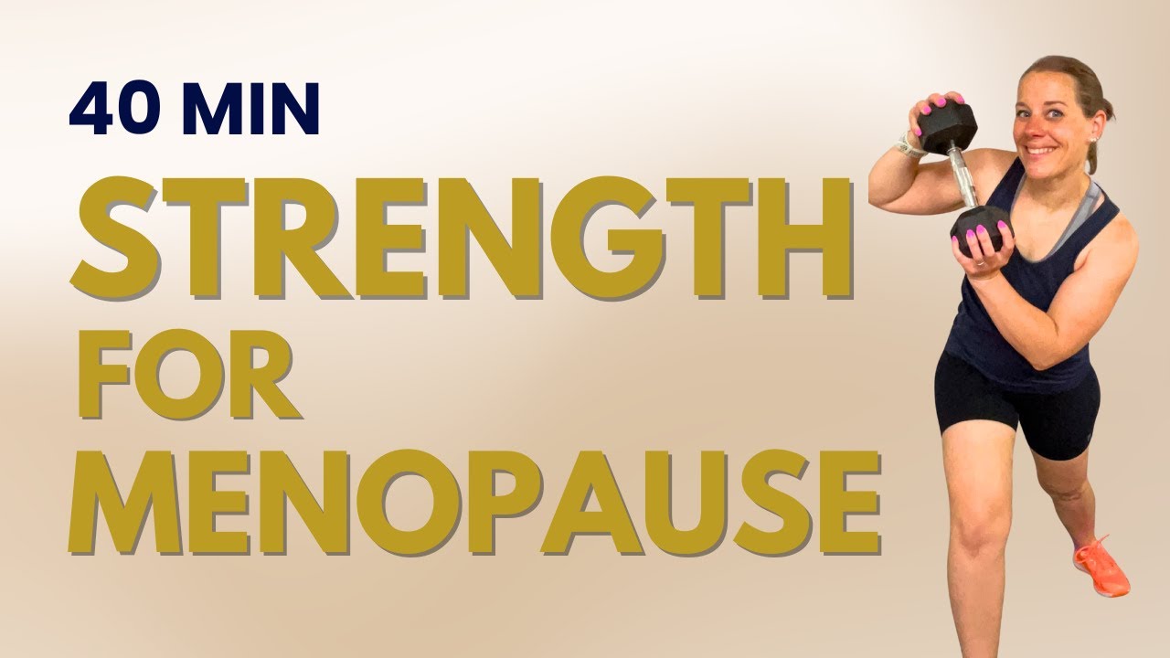 Full Body Strength Workout with Dumbbells | Menopause Friendly