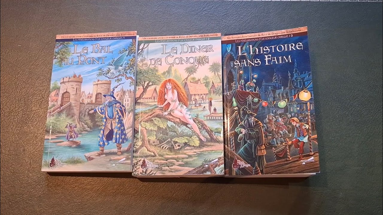 TRILOGIE RÊVE DE DRAGON Les Pérégrinations d'un voyageur onirique... Scriptarium, 2015 à aujourd'hui
