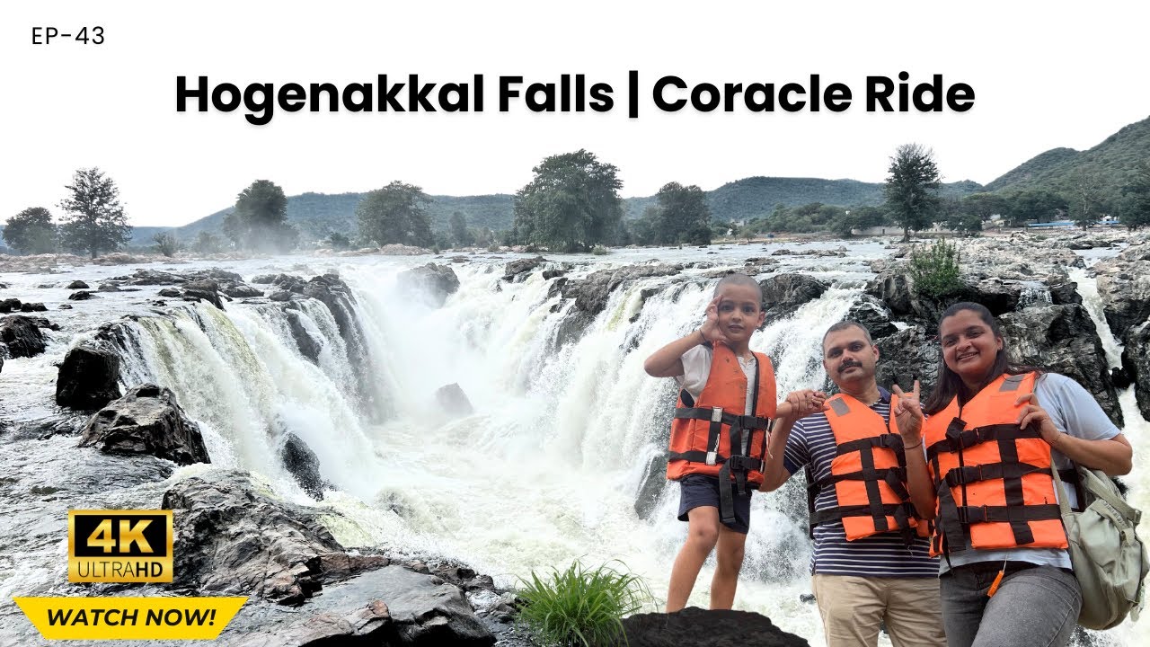Ep-43 Hogenakkal falls coracle ride 2024 | Hogenakkal trip complete details | Tamilnadu Tourism