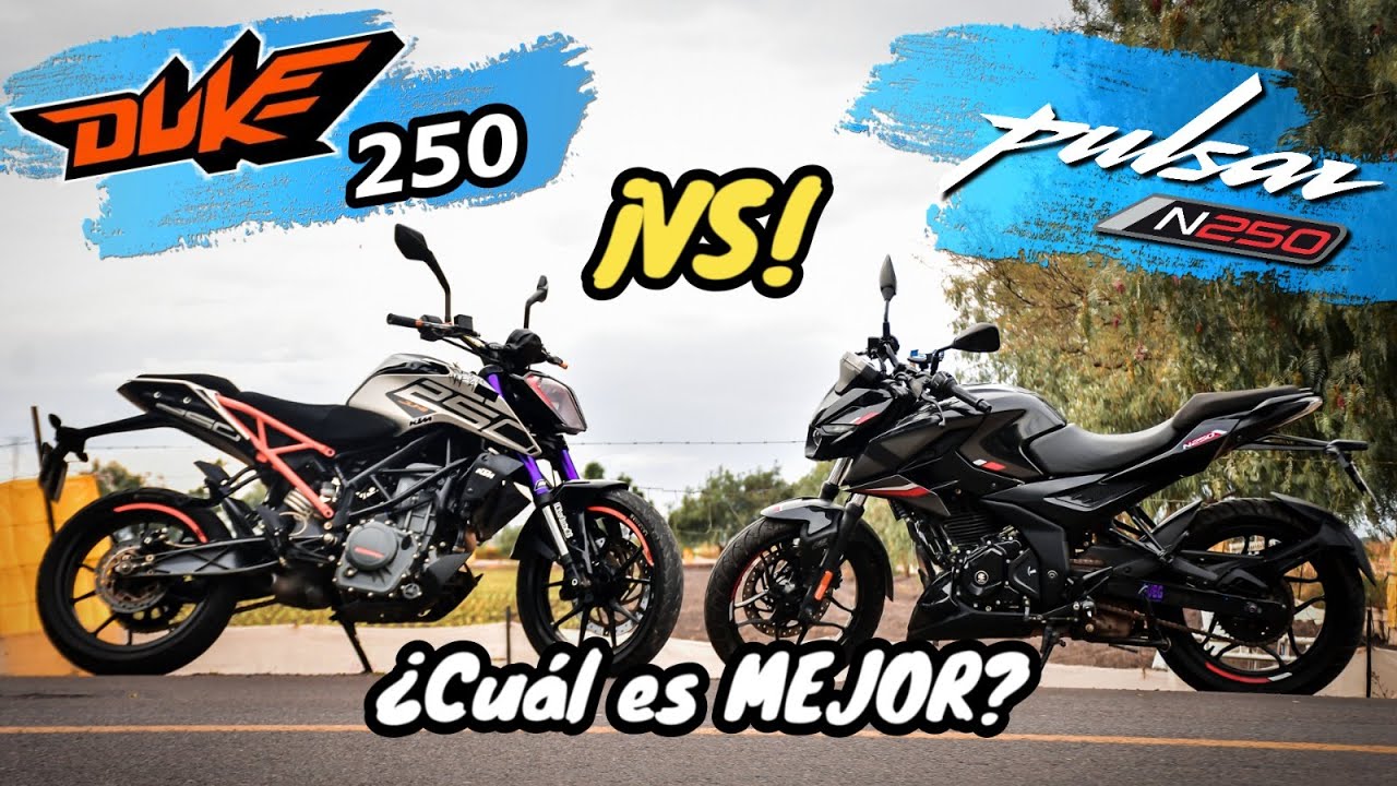 ¿Quién es la REYNA de los 250cc?😬🔥,Duke 250 vs Pulsar N250| Aguacate Motovlogs🥑