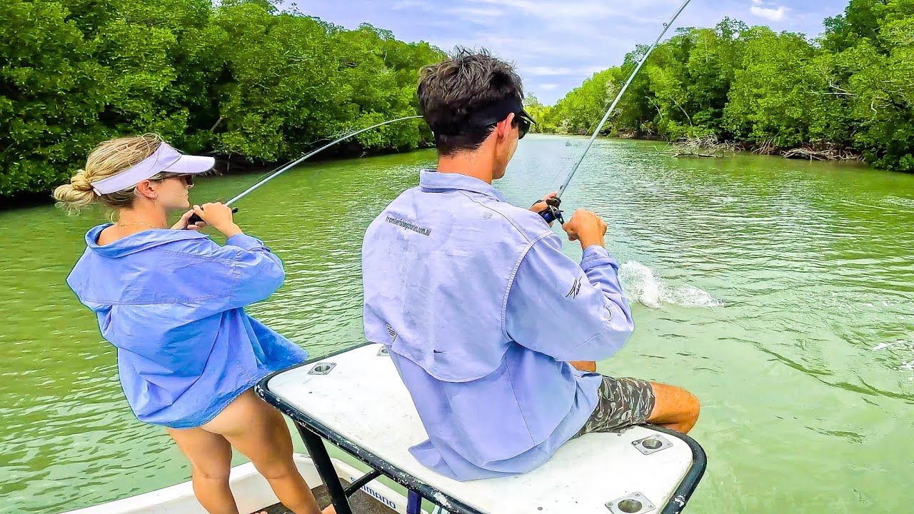 THE CRAZIEST RIVER FISHING WE'VE SEEN