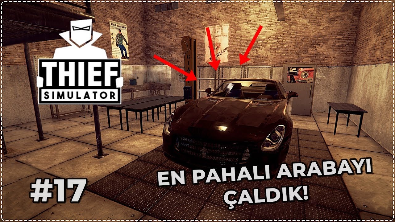YENİ HURDALIK ALANI & EN PAHALI ARABA SOYGUNU! - Thief Simulator #17