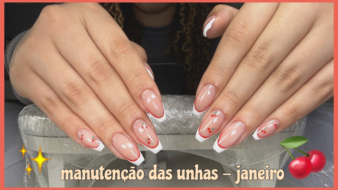 vlog : manutenção das unhas de janeiro 🍒