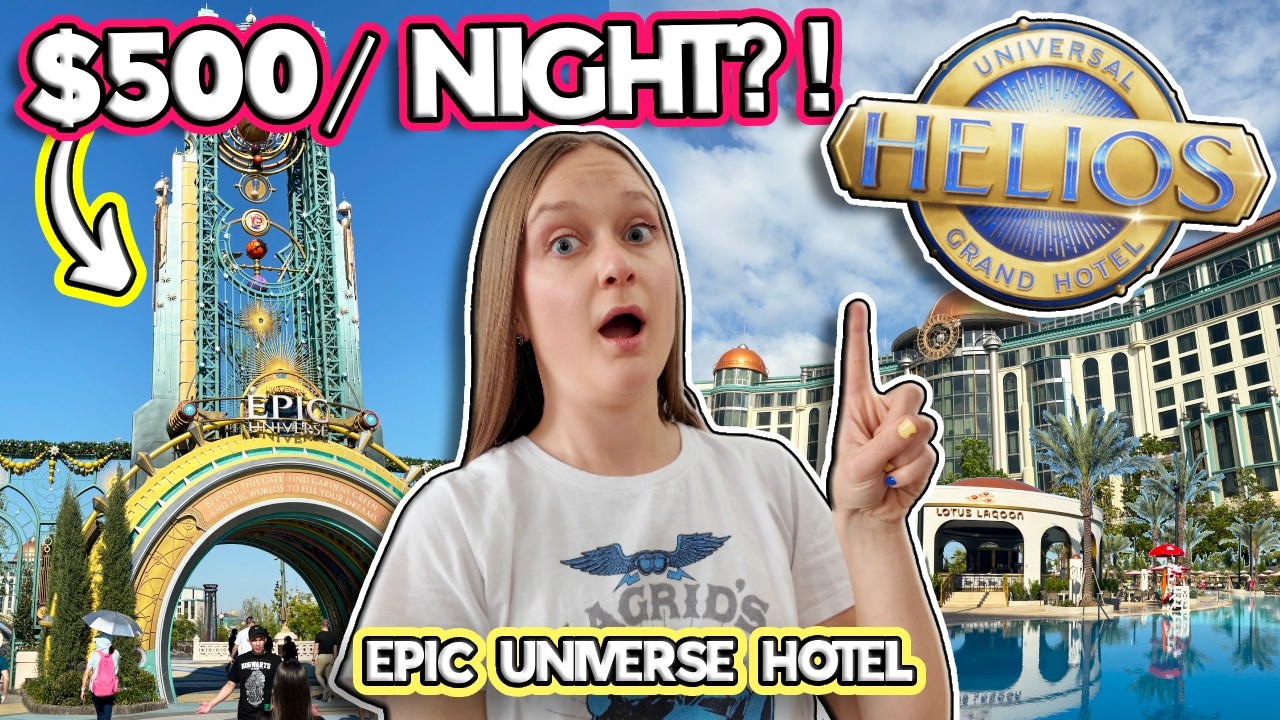 Стоит ли платить за отель Helios Grand Hotel в Epic Universe?! (Обзор номера люкс и курорта)