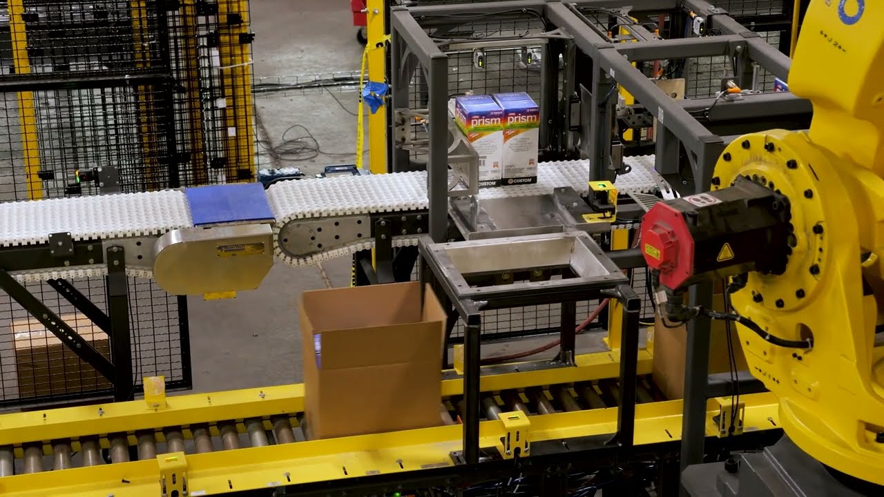 Robotic case packing & palletizing system | PASCO®