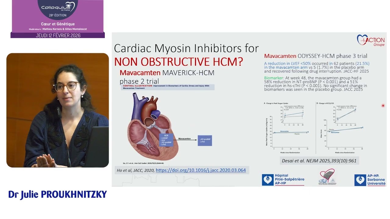 28e Colloquium - 02. Cardiomyopathie hypertrophique : nouveauté thérapeutique ?