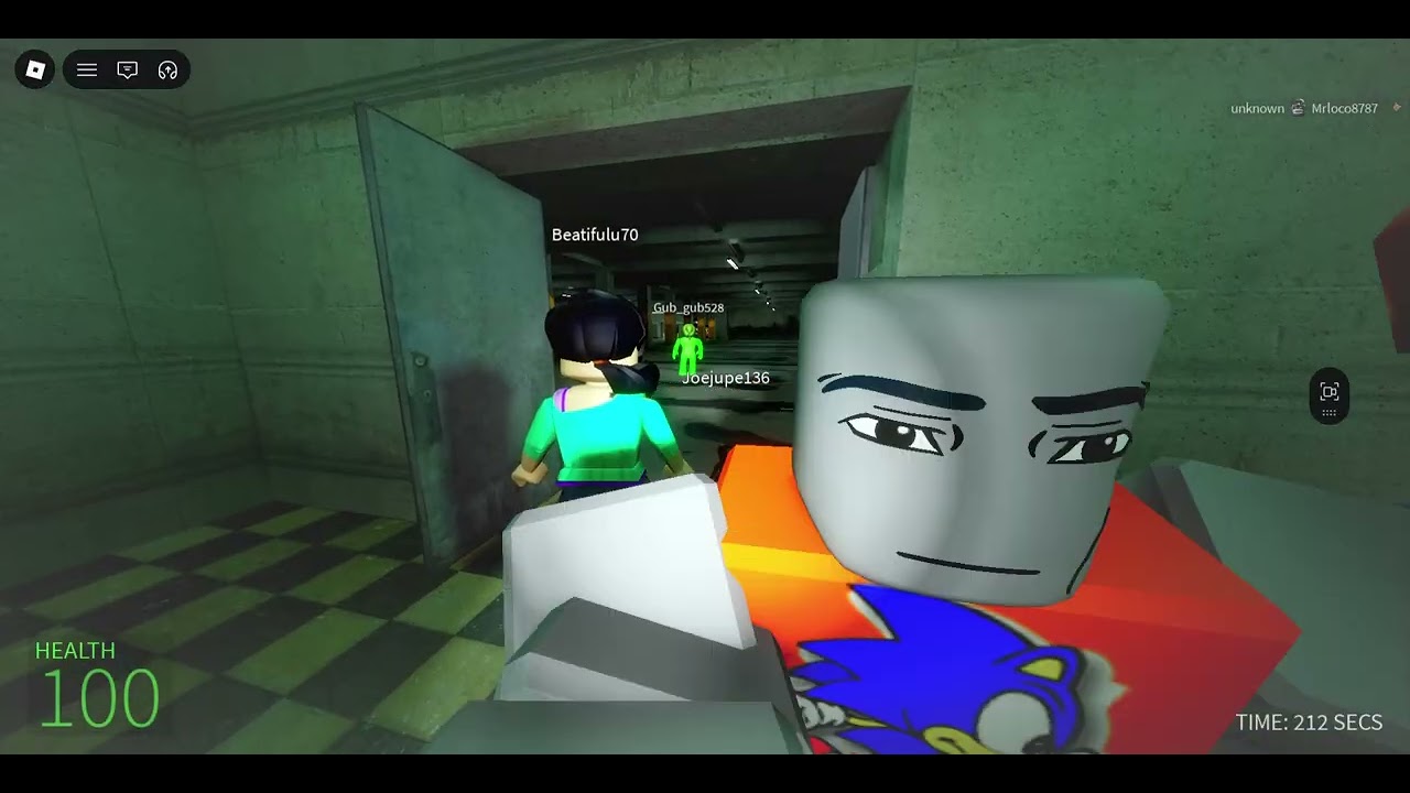 Playing  Nextbots episode 1