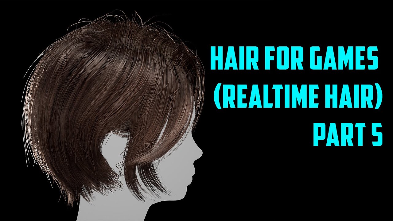 Ornatrix for Maya: Hair for games(real-time hair). Part 5
