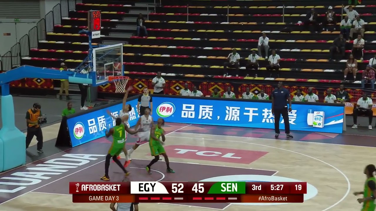 Senegal 🇸🇳  VS Egypt 🇪🇬  Highlights  #AfroBasket 2025