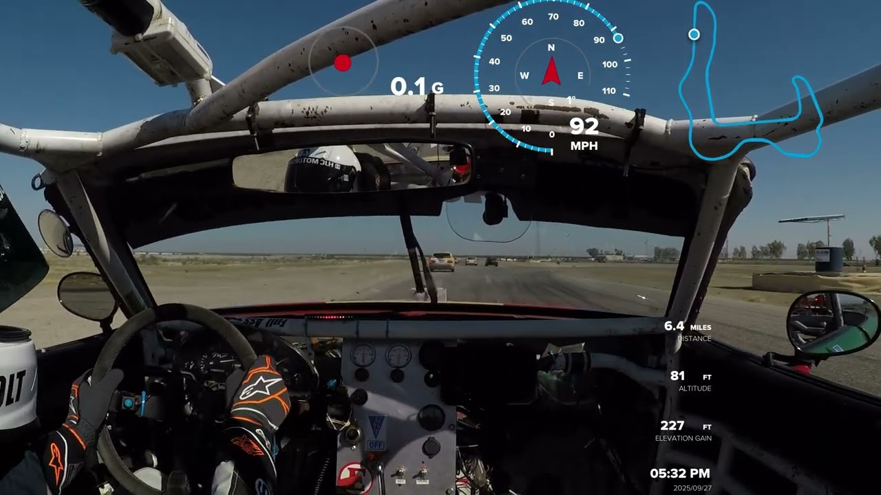 Fun racing in a crowded field at race start Buttonwillow 2025