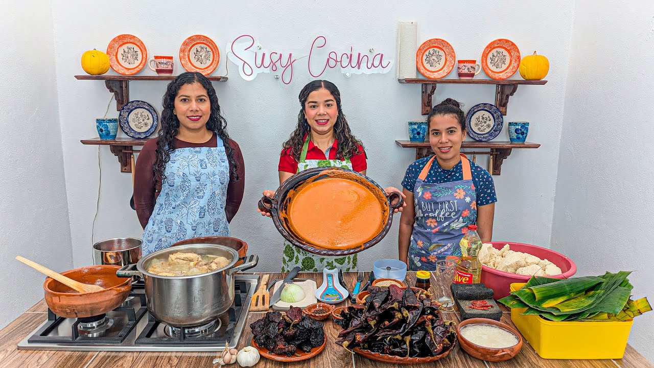 Así se prepara el Mole de Rancho | Receta completa Al Estilo Michoacán