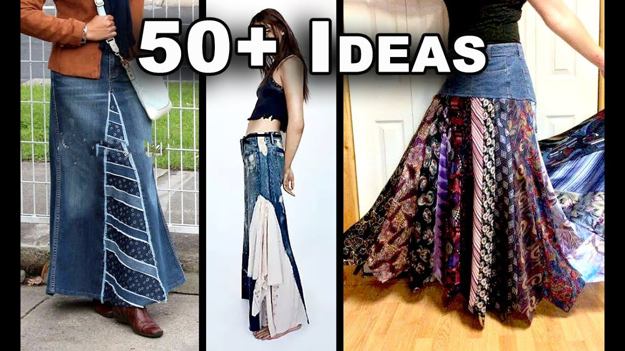 50+ Genius Ways to Upcycle Your Jeans for a New Wardrobe