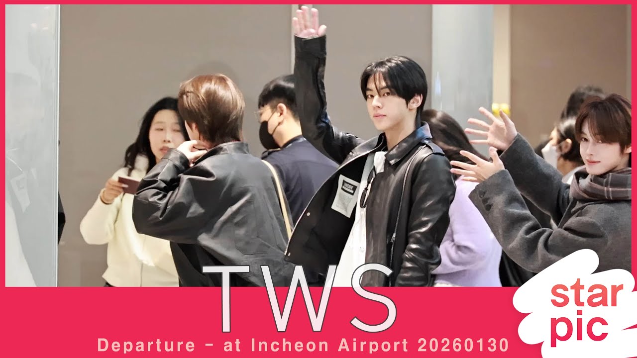 TWS(투어스) '도훈 생일 축하해요!' [STARPIC] / TWS Departure - at Incheon Airport 20260130